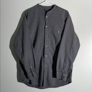 vintage Murano gray button down